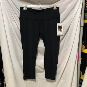 Active Life Black Leggings Classic Stretchy Bottoms